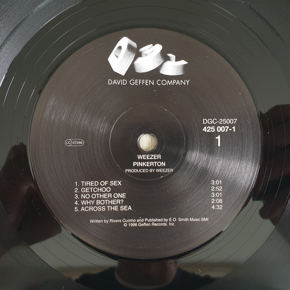 Weezer Pinkerton LP 2002 UK 2nd Press DGC-25007 Shrink | eBay