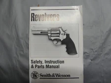 Smith & Wesson SW03648 Safety Instruction & Parts Manual REV 11/96