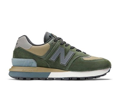 US 9.5 Stone Island New Balance 574 Legacy Dark Green 27.5cm 