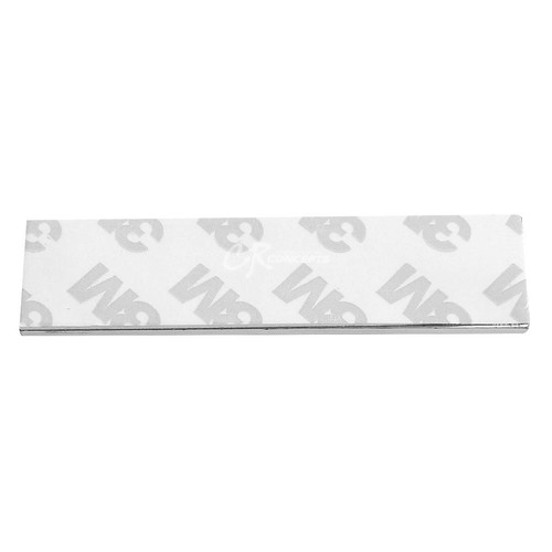 3M TAPE ON METAL EMBLEM DECAL LOGO TRIM BADGE POLISHED CHROME RED 1.8L 1.8 L - Foto 3 di 3