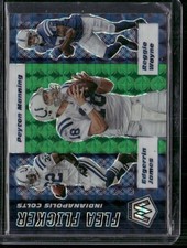2020 Panini Mosaic #FF9 James Manning Wayne Flea Flicker Green