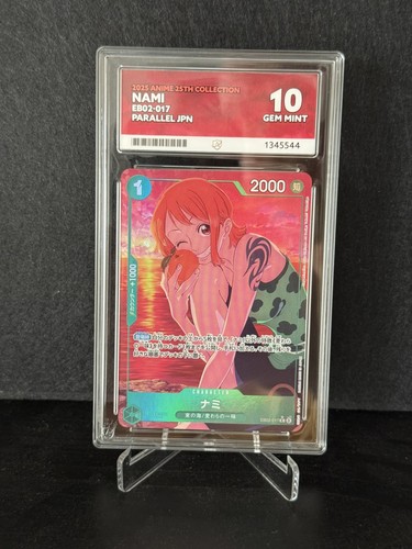 Nami (Alternate Art) graded ACE 10 for sale on eBay