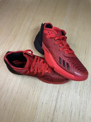ADIDAS Mens D.O.N. Mitchell Basketball Shoe Issue 4 Vivid Red/Black GX6886 Sz 10