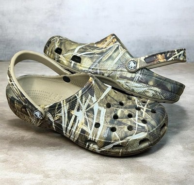 Crocs Classic RealTree Edge Camo Clogs Slip On Men display picture 3