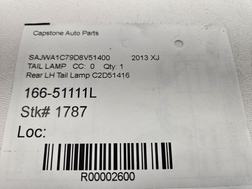 Luz trasera izquierda conductor Jaguar XJ X351 10-15 C2D51416 AW9313405AF 79k - Imagen 20 de 20