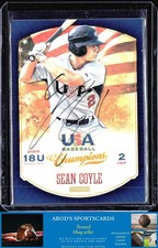 2013 Panini USA Baseball Champions *Sean Coyle **Card #80** AUTO (RC)