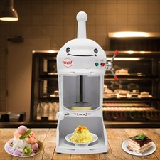Ice Cub Shaved Ice Machine Commercial Ice Shaver Snow Cone Maker Premium 350W