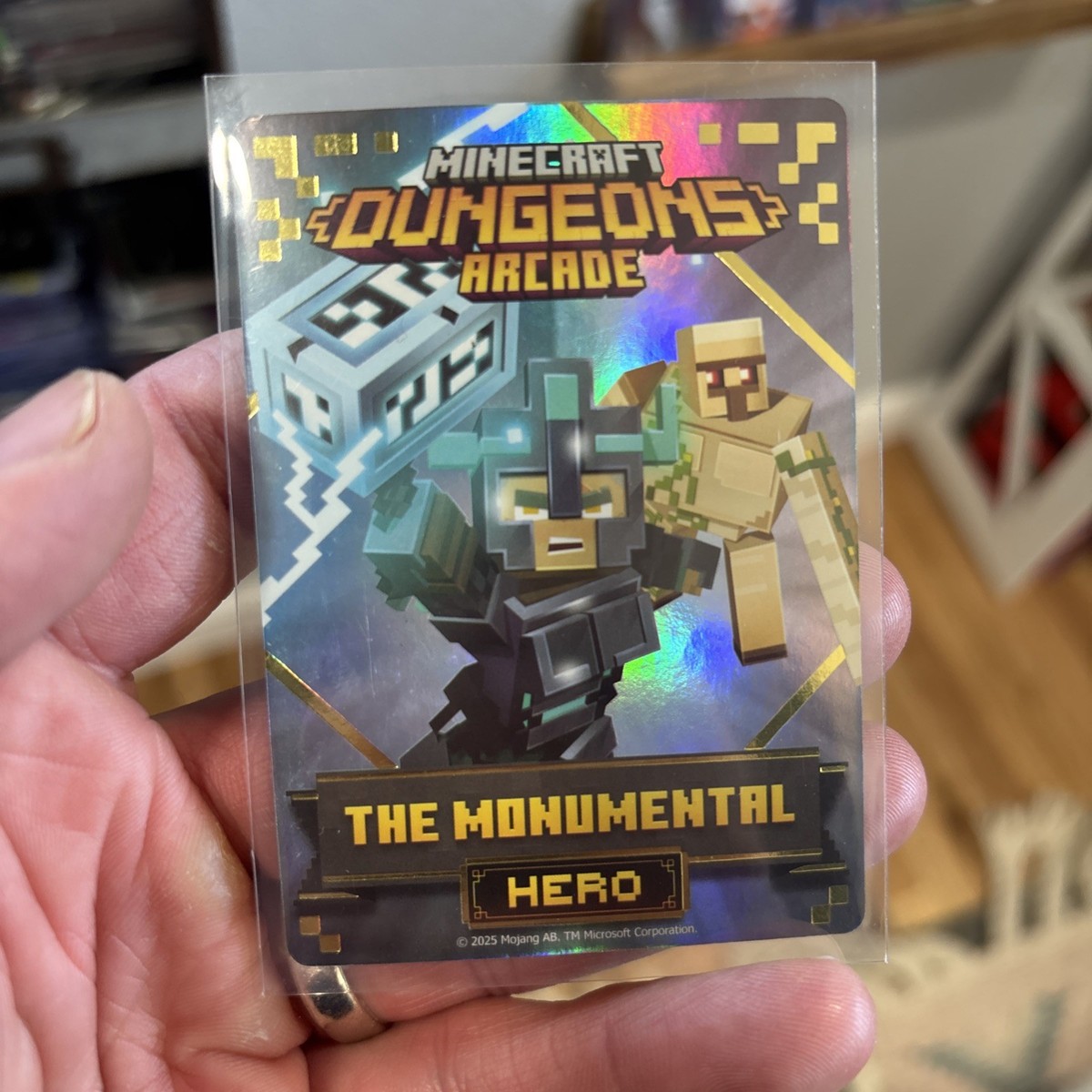 Minecraft Dungeons Arcade Series 5 (#117 Hero: The Monumental