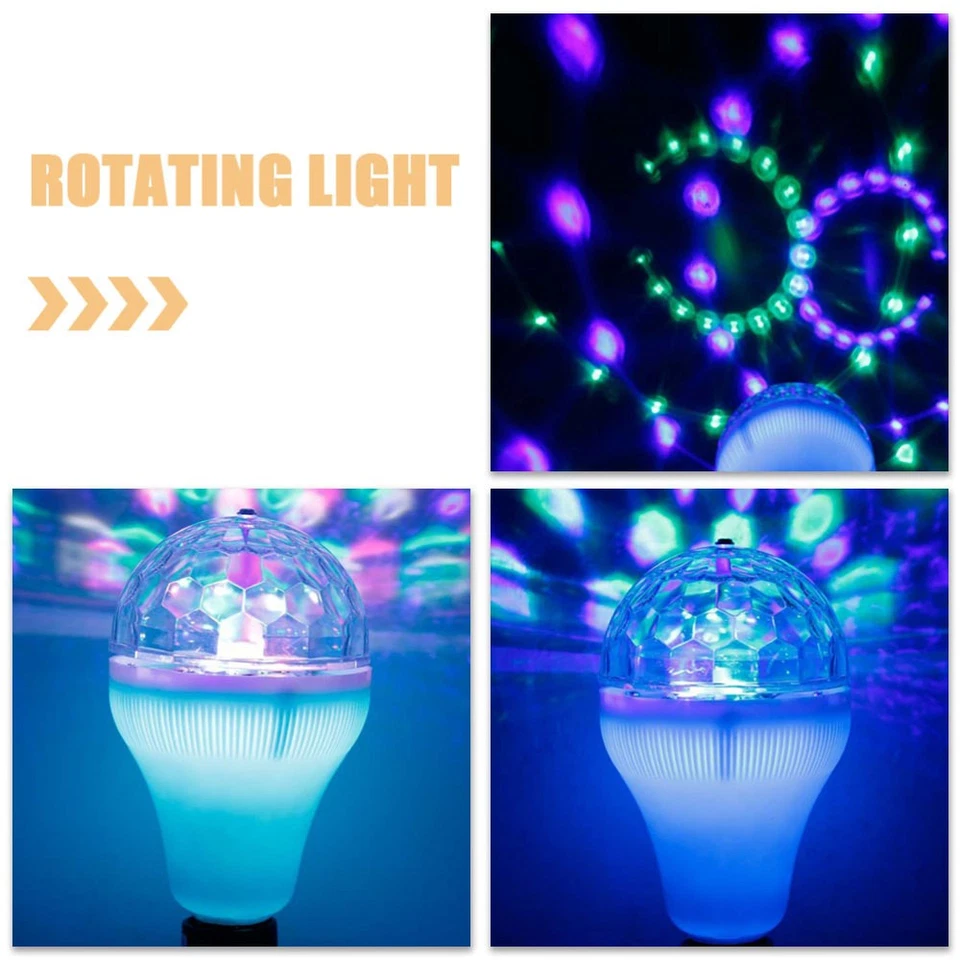  Disco Glühbirne Led Partyleuchte Partylichter Im Innen Umgebungslampe - Bild 2 von 4