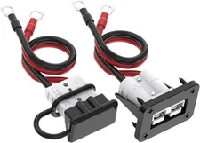 Anderson Connector, 8AWG 50AMP Battery Quick Connect/Disconnect Connector 6 t...