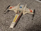 Vintage 1978 Kenner Star Wars X-Wing Fighter with Luke Skywalker Figure