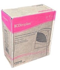 Dimplex 2kW Bathroom Downflow Fan Heater Wall Mounted Timer Pullcord -FX20VE