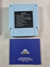 Secret Scout In The Temple Of Demise (Nintendo, NES) CIB RARE BLUE Variant 