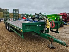 BAILEY 9 Metre (30ft) Tri-Axle 20 tonne Beavertail Lowloader Plant Trailer, 2017