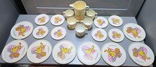 1996 Warner Bros Tweety Bird Childrens Small Plastic Dishes Play Set Vintage