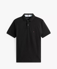 Tommy Hilfiger Polo Shirt Regular Fit Short Sleeve Custom Stretch Men's