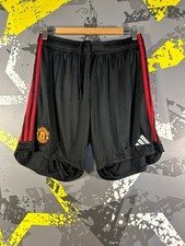 Manchester United Home football Soccer Shorts 2023 - 2024 Adidas Men Size L ig93