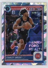 2023-24 Panini NBA Hoops Premium Stock Ice Prizm Stanley Umude #69 0fp5