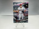 2017 Topps Chrome - Mike Trout #200 Refractor White Jersey Angels