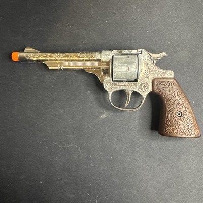 Vintage Toy Gonher Cap Gun No. 80 Made In Spain 44-03440 C/Castalla Works