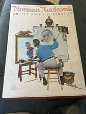 Norman Rockwell Artist Illustrator EXTRA LARGE Coffee Table Book Decor Time Life