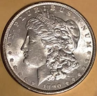 1890 Morgan Silver Dollar CHOICE BU Stellar Detail!!