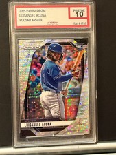 Luisangel Acuna ROOKIE - MINT 10 -   /499 2025 Panini Prizm -#295 Pulsar Prizm