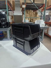 Black Storage Bins (4 Pack)