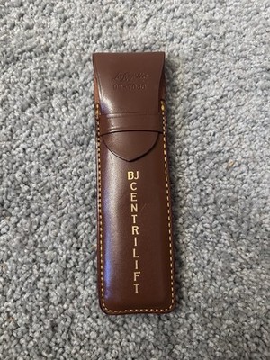 Lafayette 99-7060 Slide Rule with BJ Centrilift Leather Case Vintage Collectible