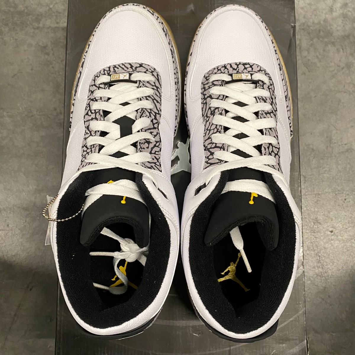 Nike Air Jordan Fusion Size 11.5 White Men C2A C36 Jordan Fusion 5 - Air Jordan - 318608 161 - white/varsity  main image 4
