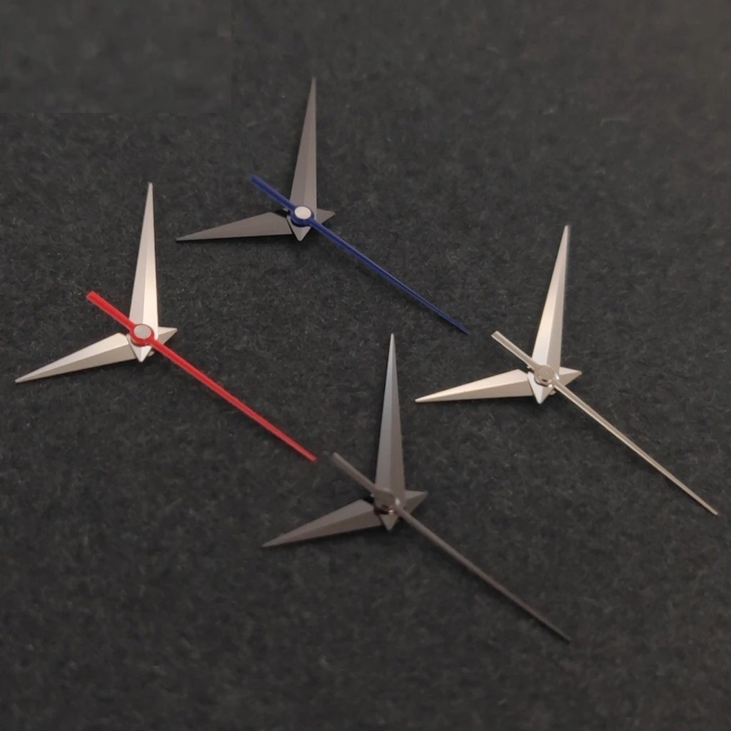 Watch Hands Silver Black High Quality Pointers For NH35 NH36 4R 7S Movement