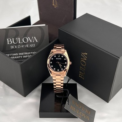 Bulova Rose Gold Watch NEW W/BOX Bulova | Accessories | Bulova Womans Rose Gold Watch | Poshmark main image 3