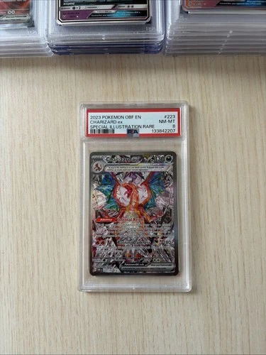 Charizard ex 223/197 SV03: Obsidian Flames Holo PSA 8
