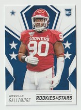 2020 Rookies and Stars Football #196 Neville Gallimore RC - Dallas Cowboys