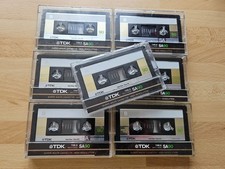 TDK SA-90 High Position-  Audio Kassette -JAPAN-1983- (8-Stuck)