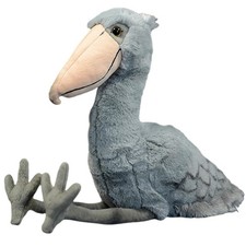 Large Shoebill Stuffed Animal - 12Inch Stork Plush, Realistic Grey Shoebill S...