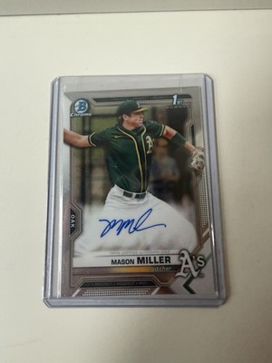 Mason Miller 2021 Bowman Chrome Auto 1st Bowman RARE! MVP ?? | eBay