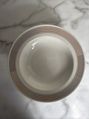 #ad #ad VNTG 8 Mikasa Intaglio CAC06 Tracings Rimmed Bowls 9” 90’s Micro washer Safe $49.99