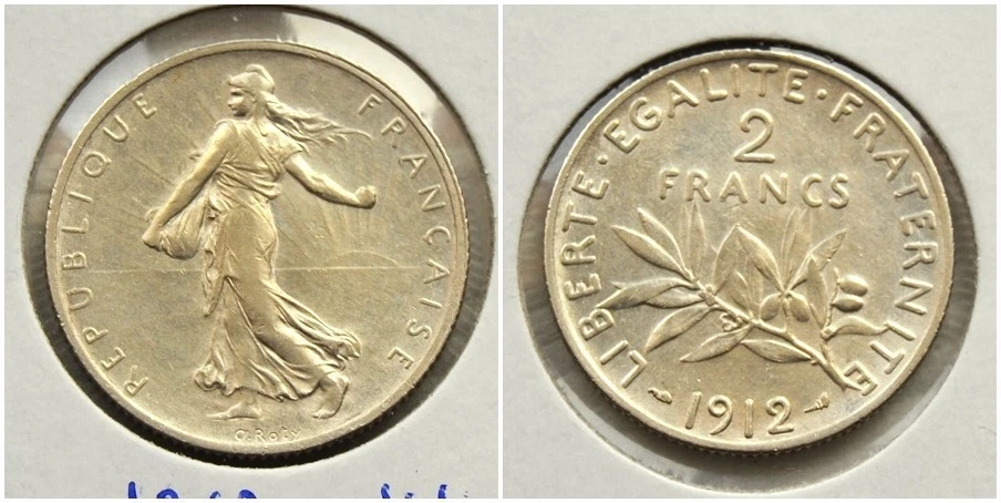2 Francs Semeuse 1912 SUP - Photo 1/1