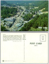 Gatlinburg Tennessee Aerial View Postcard