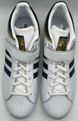 adidas Originals Mens Pro Shell White Navy 2017 BY4383 Size 11.5 NWOB DS NOS
