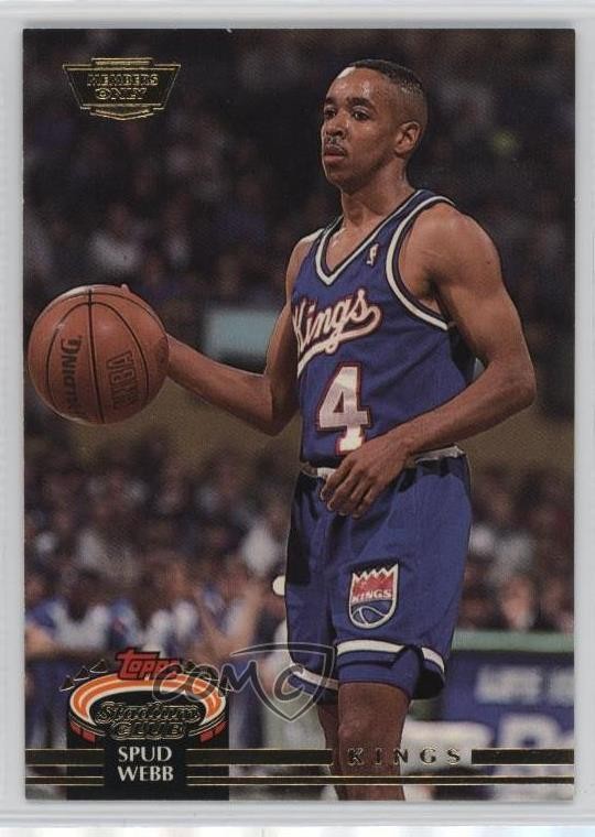 1992-93 Topps Stadium Club Members Only Spud Webb #72 0bn8