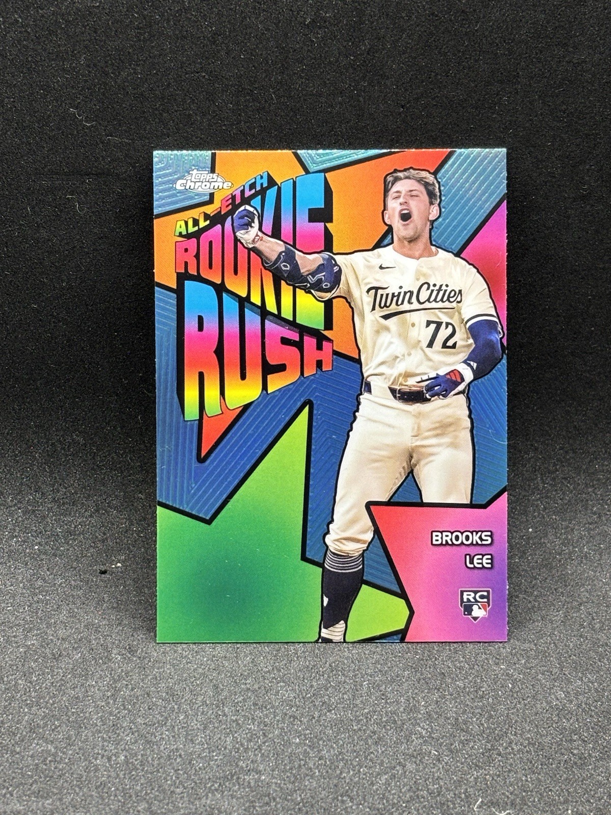 2025 Topps Chrome Brooks Lee All-Etch Rookie Rush SSP #CERR-1