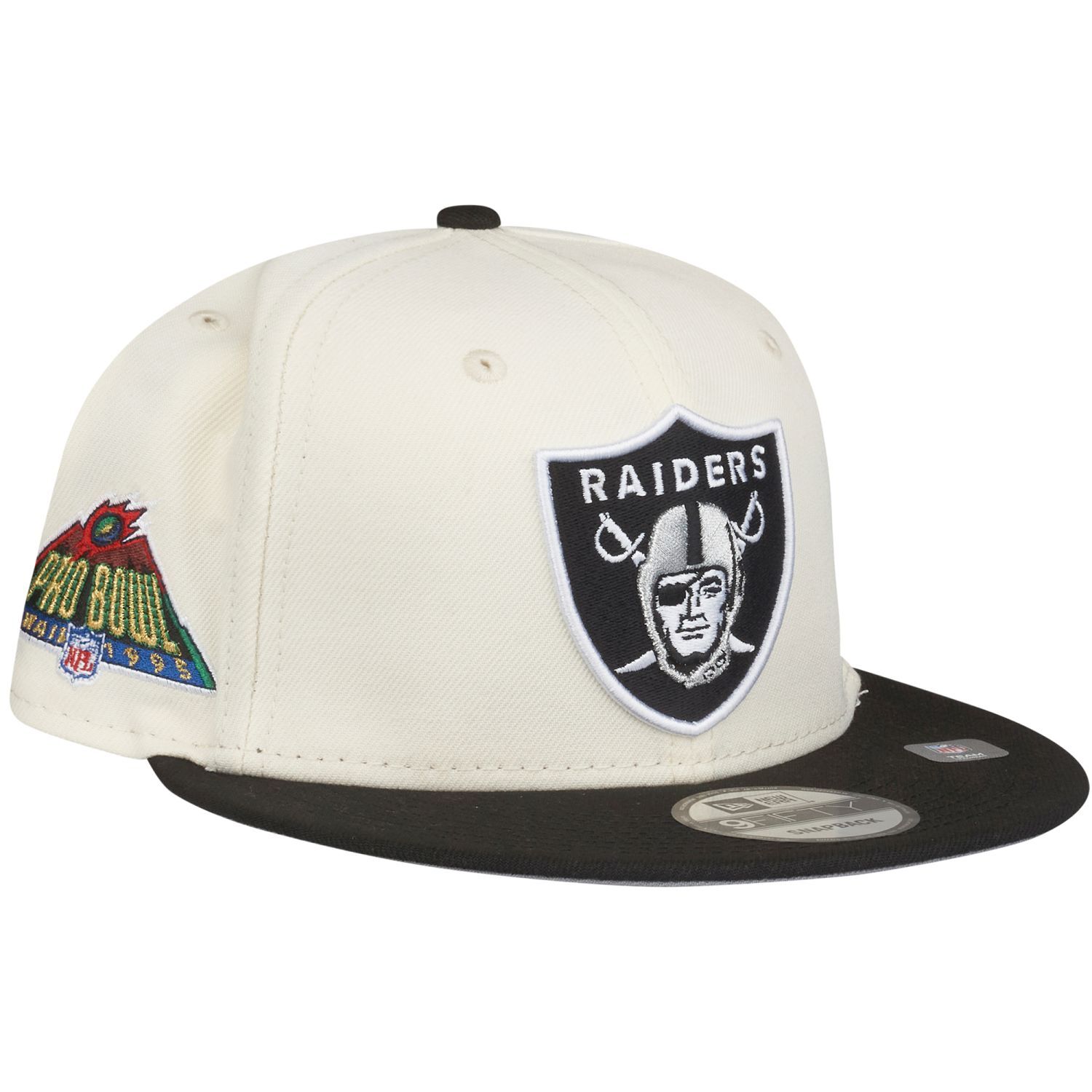 Бейсболка New Era 9Fifty Snapback - Las Vegas Raiders хром-бежевый 7690₽