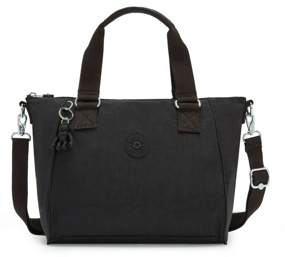 Kipling AMIEL Medium Handbag - Black Noir RRP £73