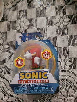 Sonic The Hedgehog (Knuckles Action Figure 2.5 )  2 Collector Cards, Brand New, 