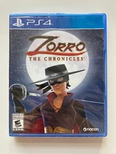 Zorro the Chronicles Sony PlayStation 4 PS4 New Factory Sealed Nacon Maximum