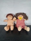 Vintage 1978-82 Cabbage Patch Dolls Original Girl Brown/Red Hair Blue/Brown Eyes