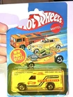 Hot Wheels Vintage Emergency Squad Yellow BW Blackwall Malaysia 1985 Race Rescue