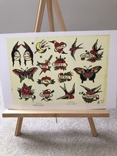 SAILOR JERRY SHEET 1st GENERATION RARE COPY NOT ORIGINAL
